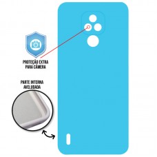 Capa Motorola Moto E7 - Cover Protector Azul Água